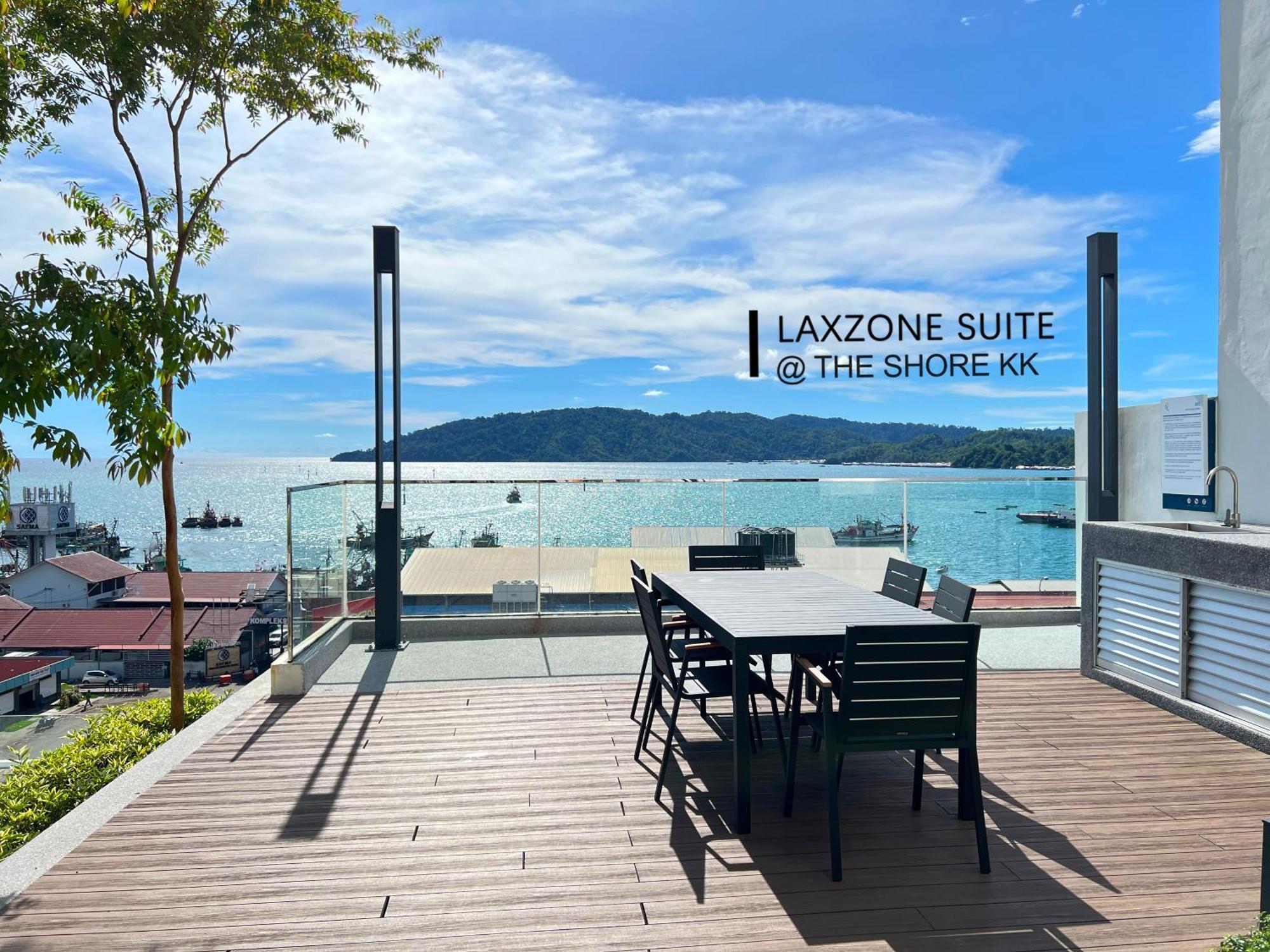 The Shore Cbd Kota Kinabalu By Laxzone Suite Экстерьер фото